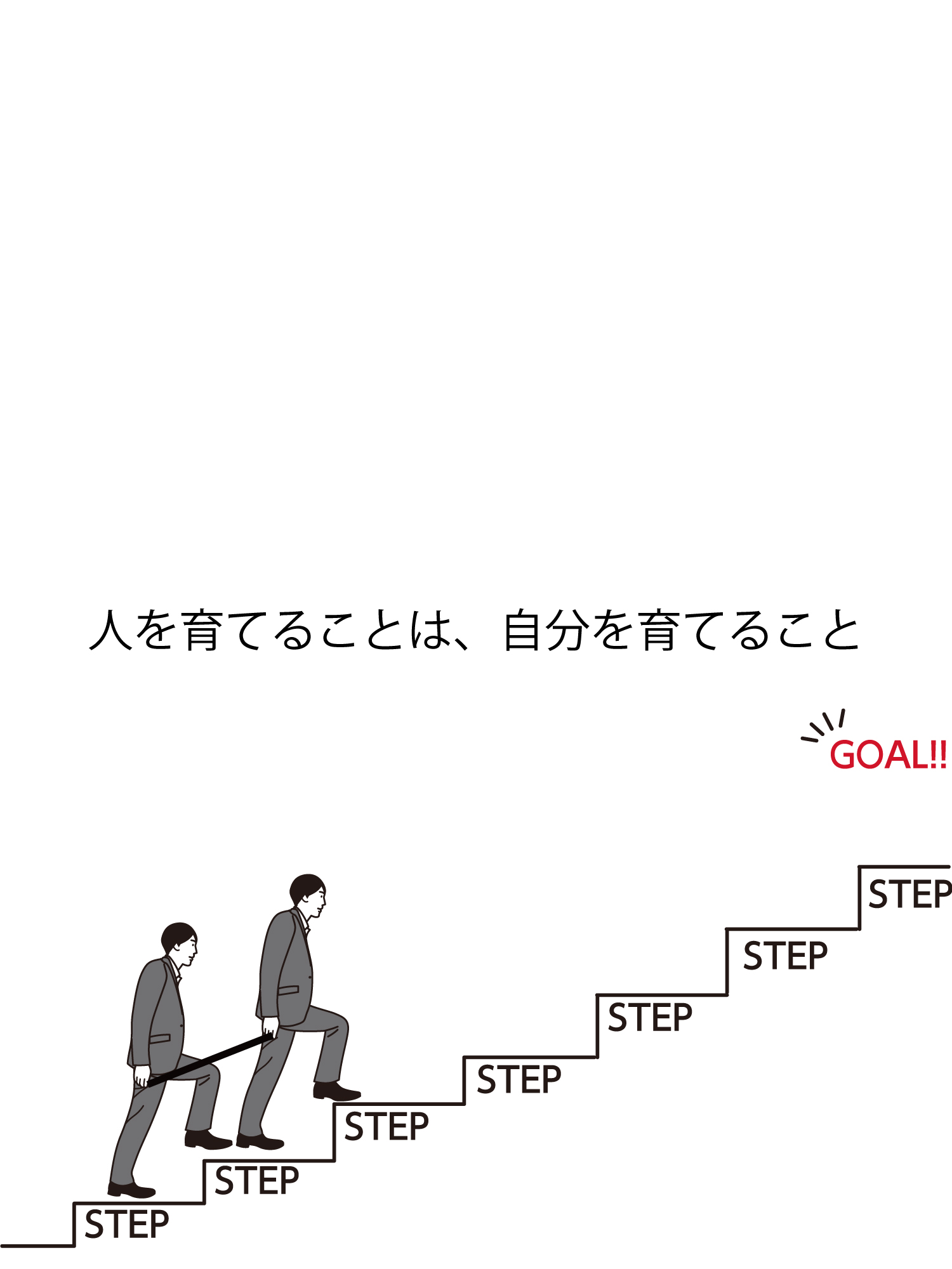 人を育てることは、自分を育てること