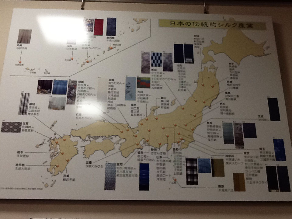 日本の伝統的シルク産業